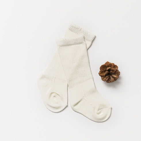 llb-eyelet-knee-high-socks Shoes & Accessories